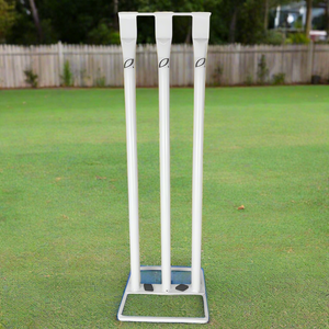 Metal cricket stumps