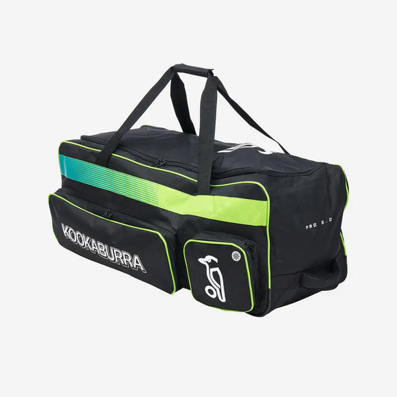 Kooka Pro 3.0 Wheelie Bag Black / Lime 2324